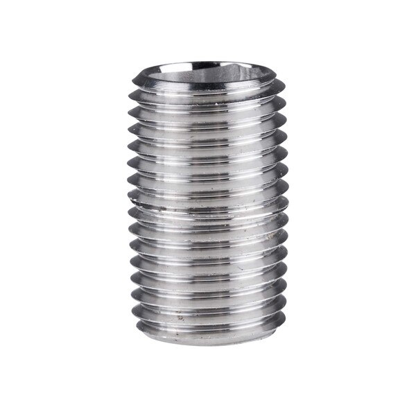 1/4" x 7/8" stainless steel nipple